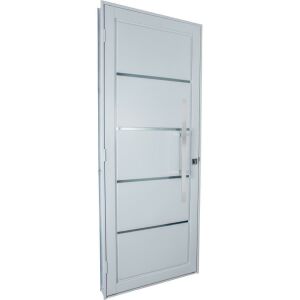 Imagem do produto PORTA SOCIAL SLIM COM FRISO COM PUXADOR RETO GRANDE 80CM